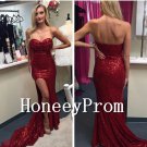 Sweetheart Red Sparkly Prom Dresses, Dresses for Prom