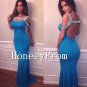 Open Back Off Shoulder Prom Dresses, Dresses for Prom