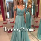 Off Shoulder A-Line Prom Dresses, Dresses for Prom