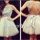 Cap Sleeve Short Mini Prom Dresses, Dresses for Prom