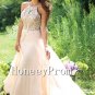 Spaghetti Straps A-Line Beaded Prom Dresses, Dresses for Prom