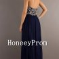 Strapless A-Line Beaded Prom Dresses, Dresses for Prom