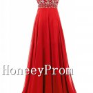 Beading Sleeveless A-Line Prom Dresses, Dresses for Prom