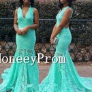 V-Neck Sleeveless Backless Prom Dresses, Dresses for Prom