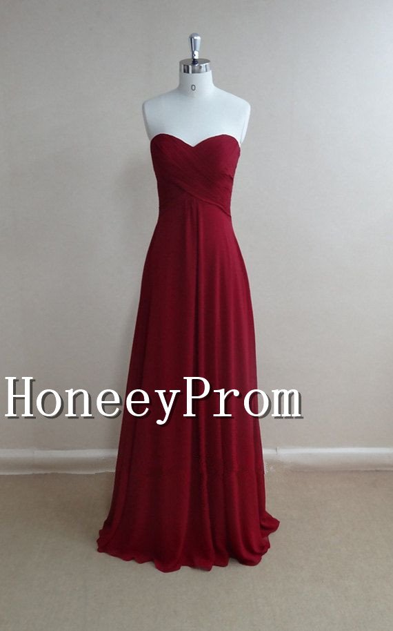 A-Line Simple Chiffon Prom Dresses, Dresses for Prom