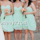Sweetheart Mint Short Mini Prom Dresses, Dresses for Prom