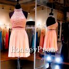 Two Piece Elegant Short Prom Dresses, Dresses for Prom