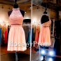 Two Piece Elegant Short Prom Dresses, Dresses for Prom