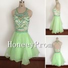 Two Piece Backless Short Prom Dresses, Dresses for Prom
