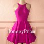 Open Back Pink Prom Dresses, Dresses for Prom