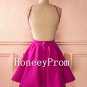 Open Back Pink Prom Dresses, Dresses for Prom