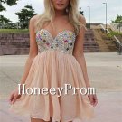 Short Mini Crystals Prom Dresses, Dresses for Prom