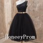 One Shoulder Knee Length Prom Dresses, Dresses for Prom