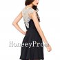 Cap Sleeve Short Prom Dresses, Dresses for Prom