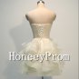 Sweetheart Ruffles White Prom Dresses, Dresses for Prom