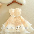 ovely Sweetheart Mini Applique Prom Dresses, Dresses for Prom