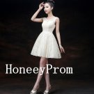 Sleeveless Short Lace-Up Prom Dresses, Dresses for Prom