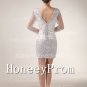 V-Neck Mini Sheath Prom Dresses, Dresses for Prom