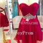 weetheart A-line Chiffon Short Prom Dresses, Dresses for Prom
