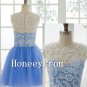 leeveless Knee-length Tulle Prom Dresses, Dresses for Prom