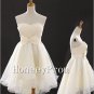 Sweetheart High-low Tulle Bowknot Prom Dresses, Dresses for Prom