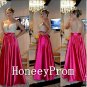A-Line Backless Satin Prom Dresses, Dresses for Prom