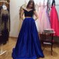 Two Piece Off Shoulder Prom Dresses, Dresses for Prom