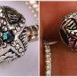 CZ Sea star starfish seashell star Ocean seastar charm for European Bracelets