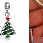 Pine Merry Christmas tree winter Holiday Gift Charm Pendant for charm Bracelets