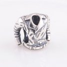 Bikers Motorcycle vintage Leather Jacket bead F/European charm bracelet necklace