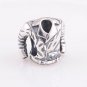 Bikers Motorcycle vintage Leather Jacket bead F/European charm bracelet necklace