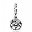 CZ My Family Heritage Tree of life family pendant Fot Charm Bracelets necklaces
