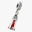 Beach Travel Beacon of Hope Ray Of Light Lighthouse Bead charm pendant bracelet