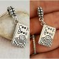 Kitchen Love Cooking Cook Book Chef pendant charm  Fit European charm bracelets
