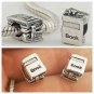 Love To read Study School Text Book textbook charm For European charm bracelet