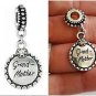 CZ Special grandmother Grandma Charm pendant for Charm bracelet necklaces