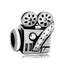 Cinema Movie Lover Film Video camera Projector charm bead F/European Bracelet