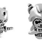Skull Pirate Crossbones Pittsburgh Pirates MLB charm bead Fit European bracelet