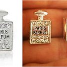 All CZ Signature Scent Paris Perfume Bottle charm for European charm bracelet