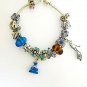 Dreams Come True Cinderella Wish Princess Girl daughter European charm Bracelet