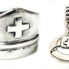 RN nursing Nurse hat Red cross DIY Snake Euro Bracelet necklace Charm Pendant