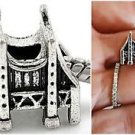 San Francisco Golden gate New York London Bridge charm bead F/European Bracelet