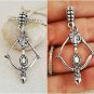 Bow and arrow Archery games DIY SNake chain Euro Bracelet Necklace Charm Pendant