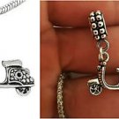 Motorcycle Scooter DIY Snake chain European Bracelet Necklace Charm Pendant