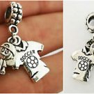 Soccer Jersey Shirt Soccer boy son charm Pendant for European Bracelet necklaces