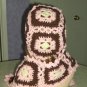 Granny Square Hat, Scarf and Poncho Crochet Pattern