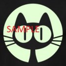 WIDE EYED CAT CROSS STITCH CHART