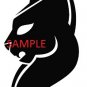 BLACK CAT HEAD CROSS STITCH CHART