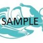 BLUE SURFER CROSS STITCH CHART