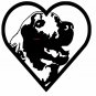 RETREIVER HEART CROSS STITCH CHART